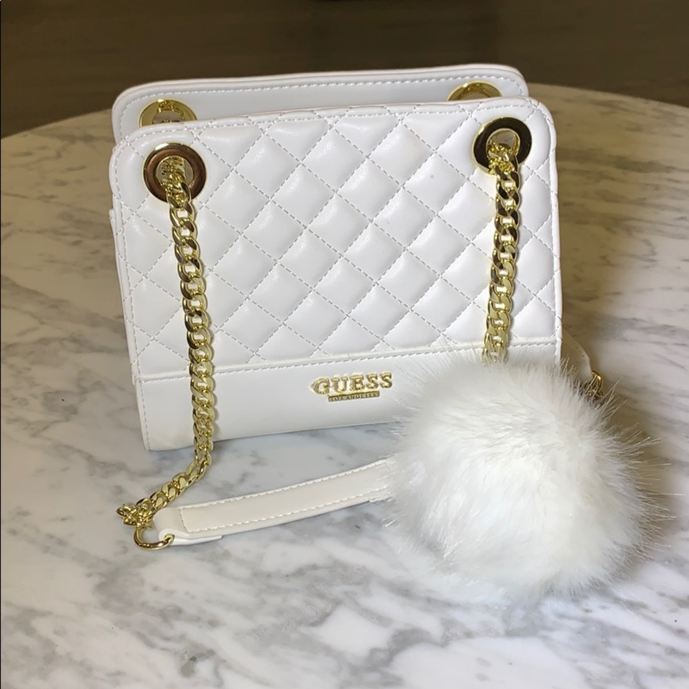 Hailey quilted mini satchel Guess